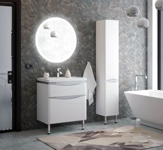 Пенал Corozo Омаха 30см белый/металлик SD-00000968